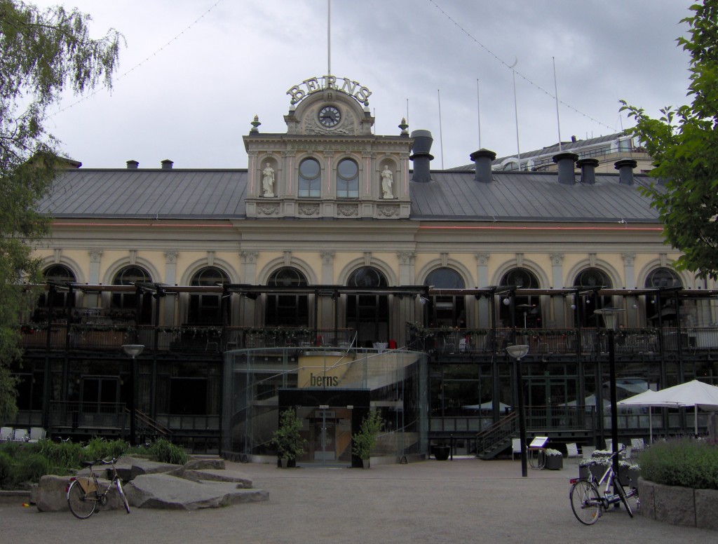 Berns Salonger oli suurin piirtein saman näköinen elokuussa 1973.